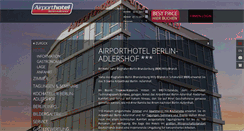 Desktop Screenshot of airporthotel-berlin-adlershof.de